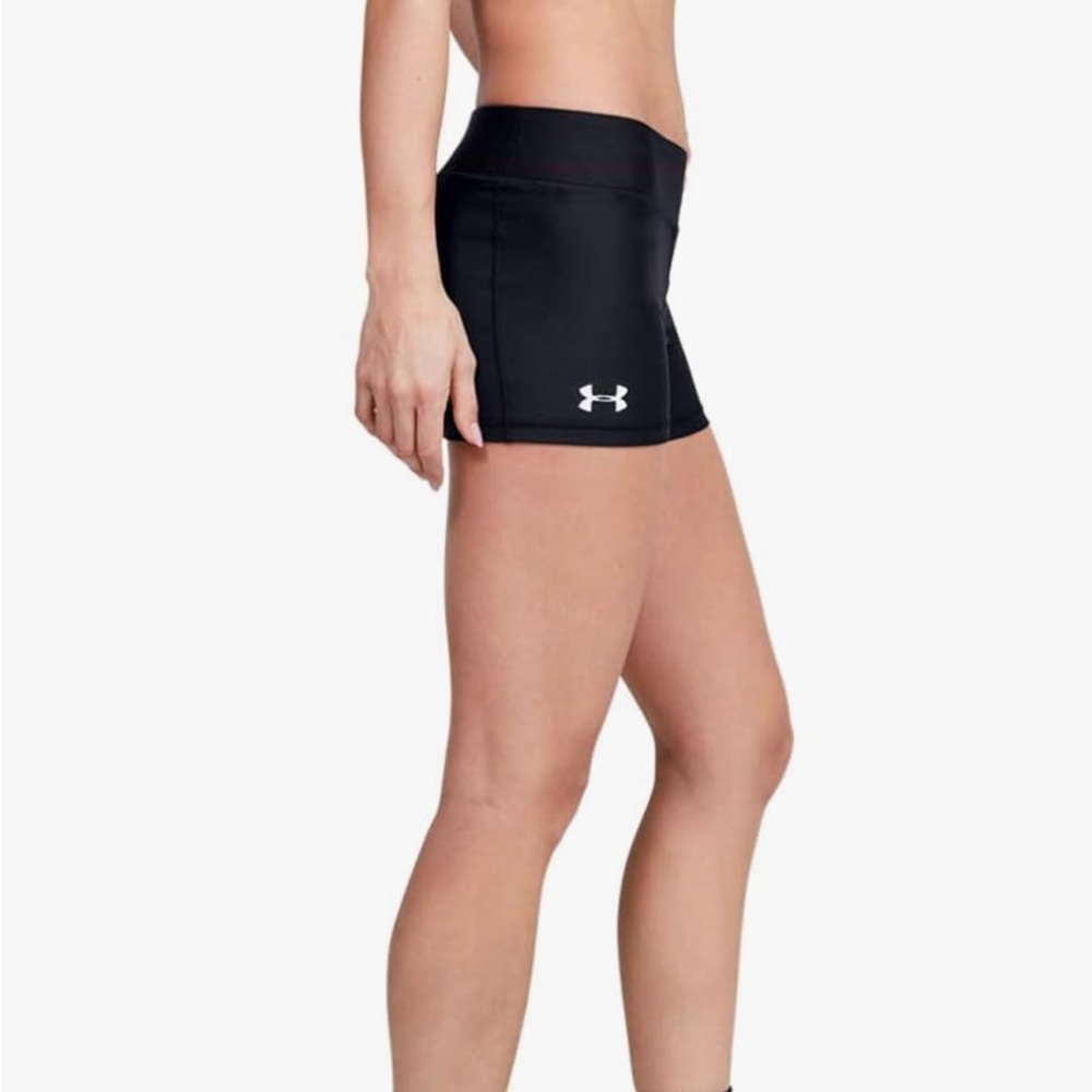 Under armor team Shorty shorts, 3 inch stretchy shorts, Volleyball gym dance xs